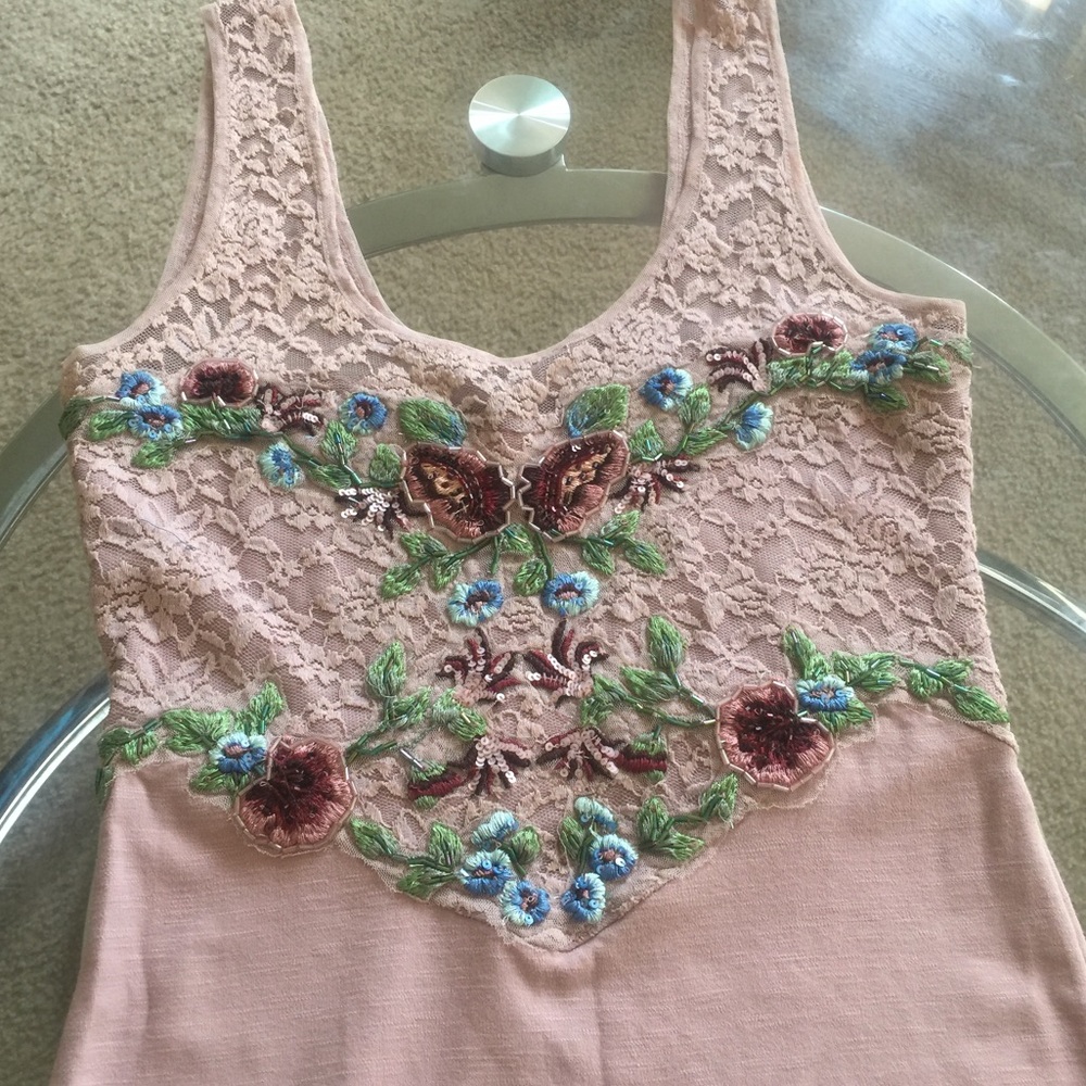 Free People Beaded Bodycon