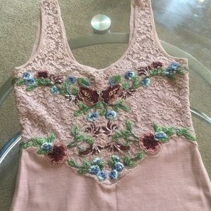 Free People Beaded Bodycon