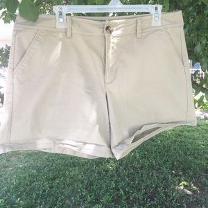 Khaki shorts from American Eagle Outfitters