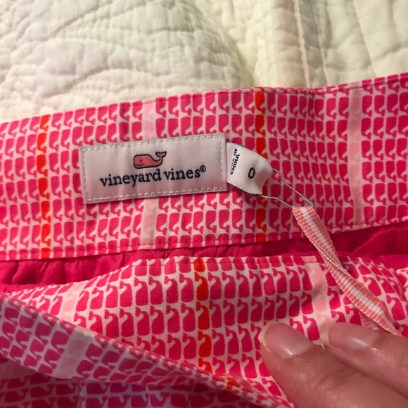 Vineyard Vines Whale print skirt Sz 0 - Picture 4 of 4