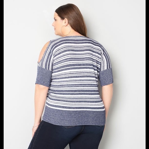 🌷Avenue cold shoulder light weight sweater - Picture 2 of 2