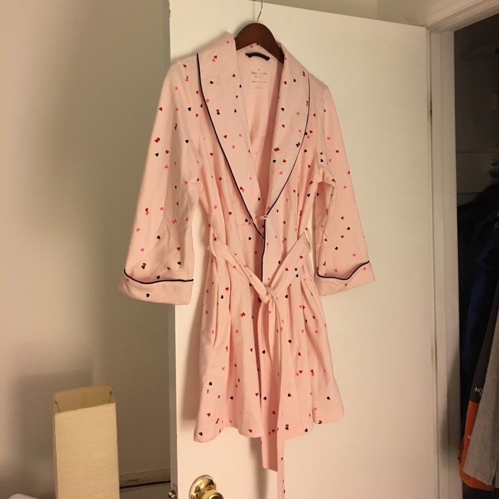 NWOT kate spade new york French Terry Wrap Robe