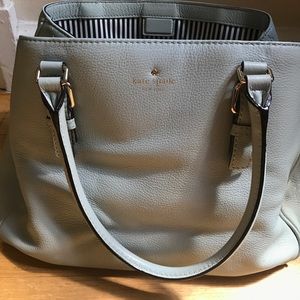 Kate Spade satchel in ice blue