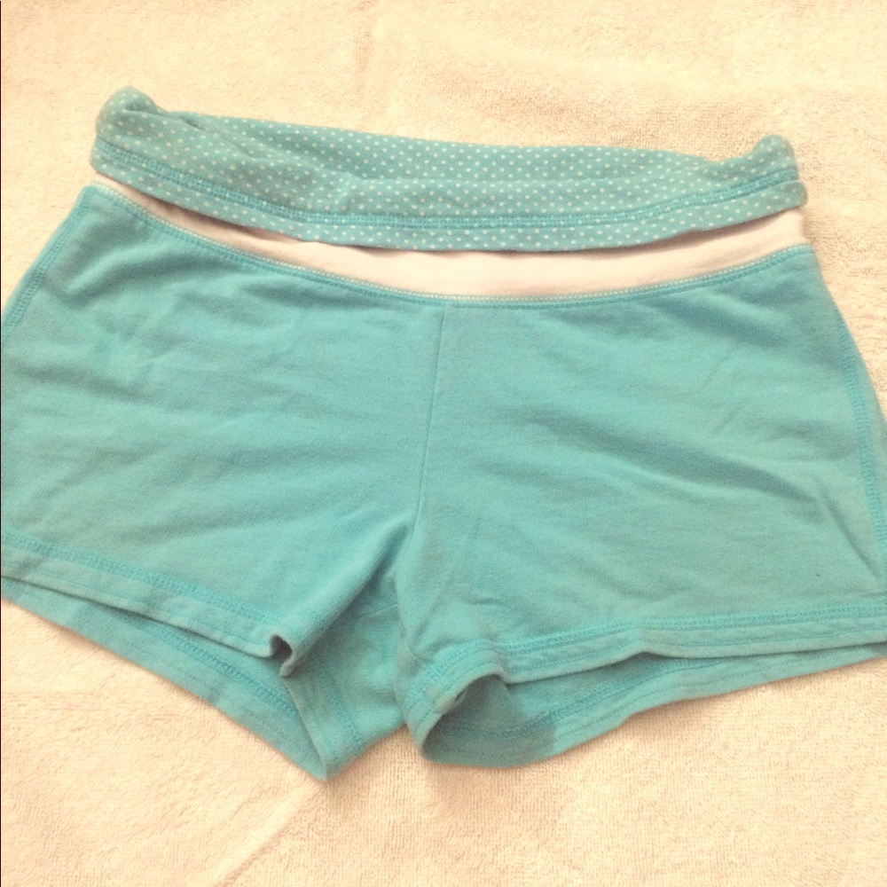 Blue shorts