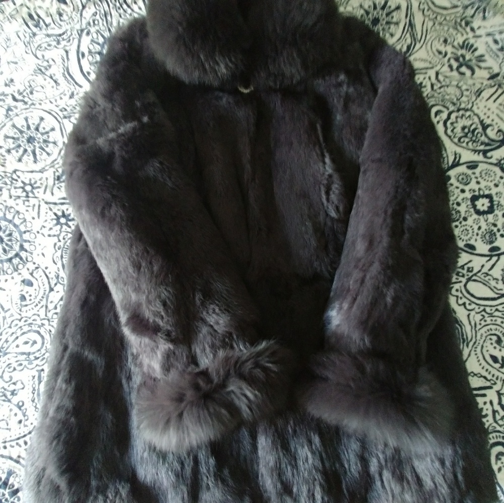 Lamb skin coat