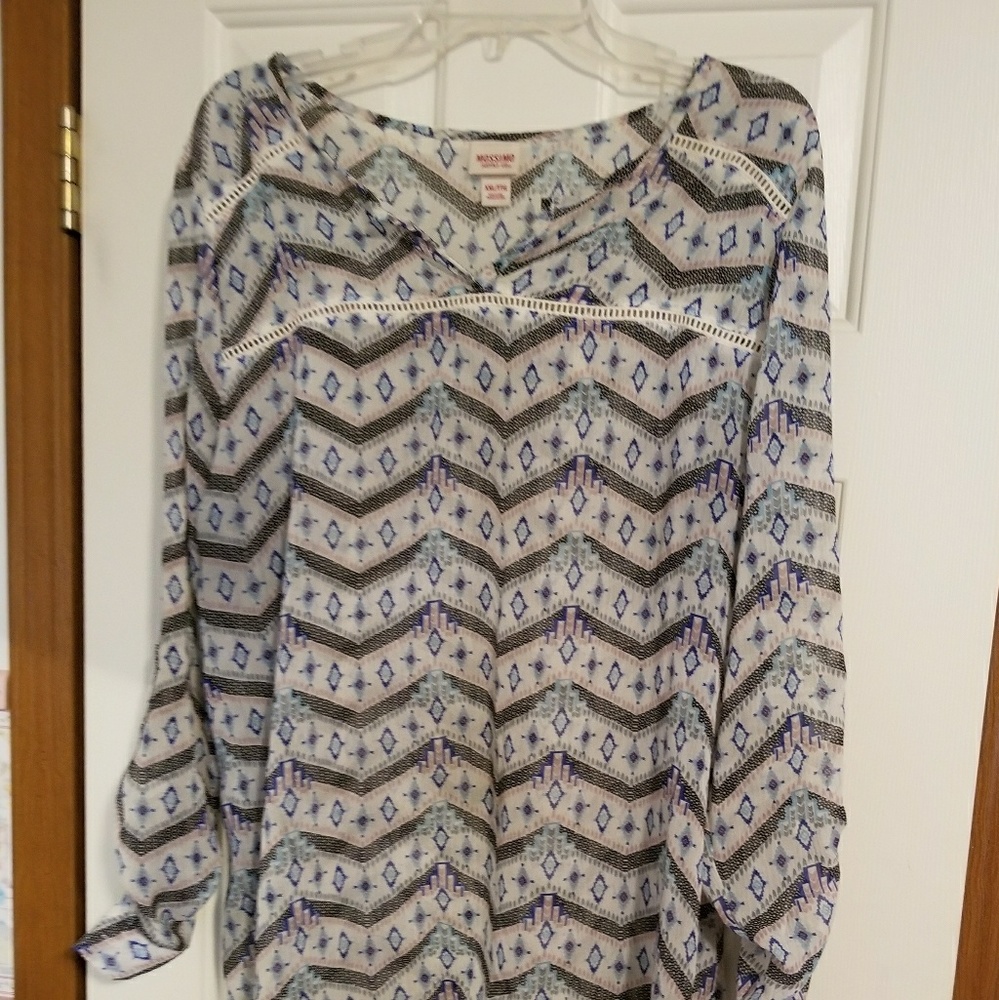 Sheer tunic