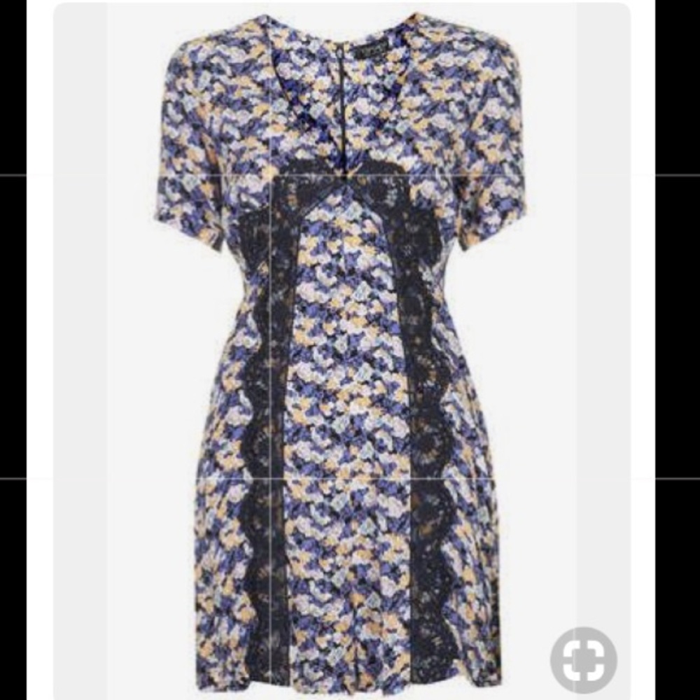 Top shop floral play suit