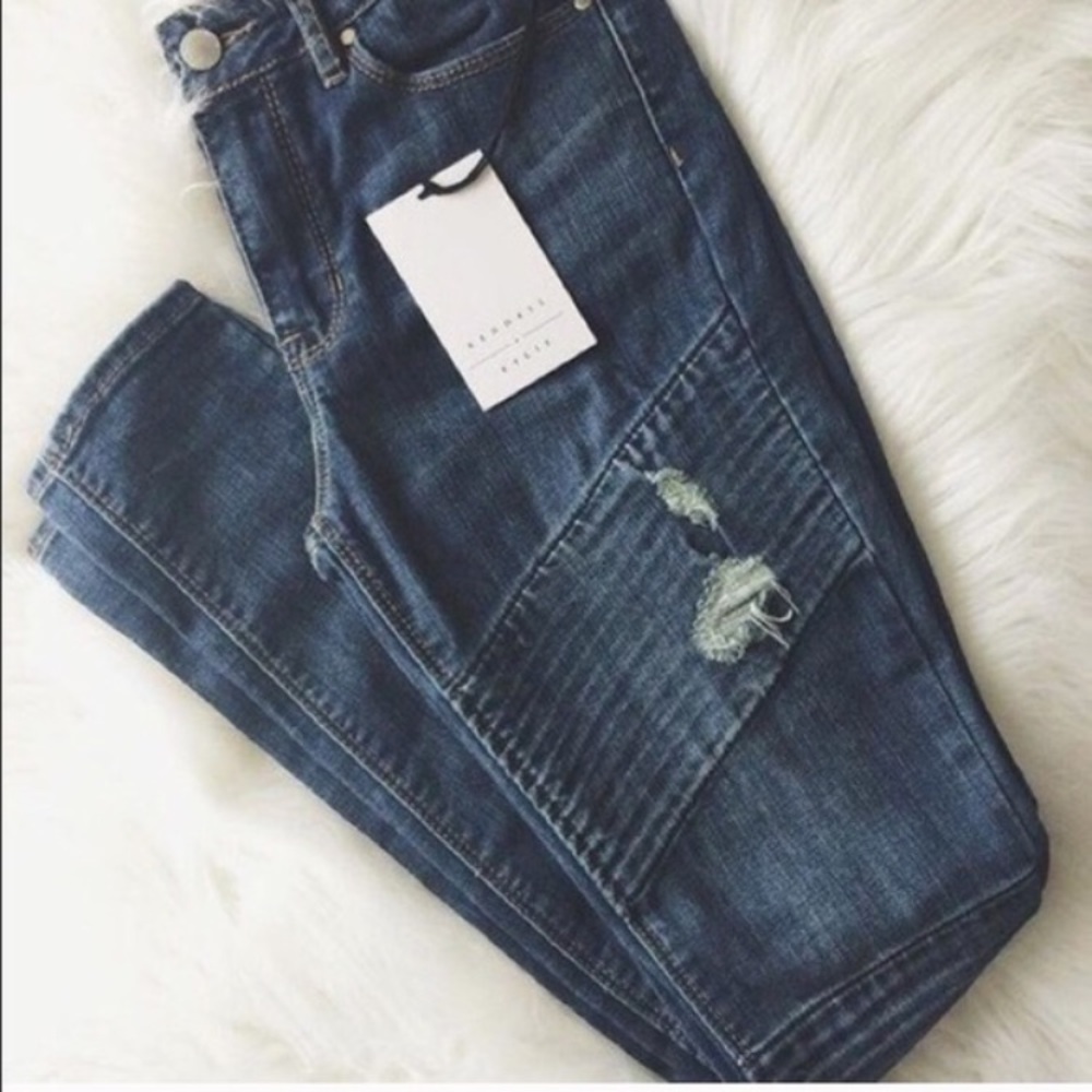 Kendall and Kylie Moto jeans