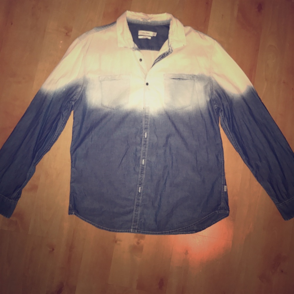 Dress shirt. Will be washed before you receive it.