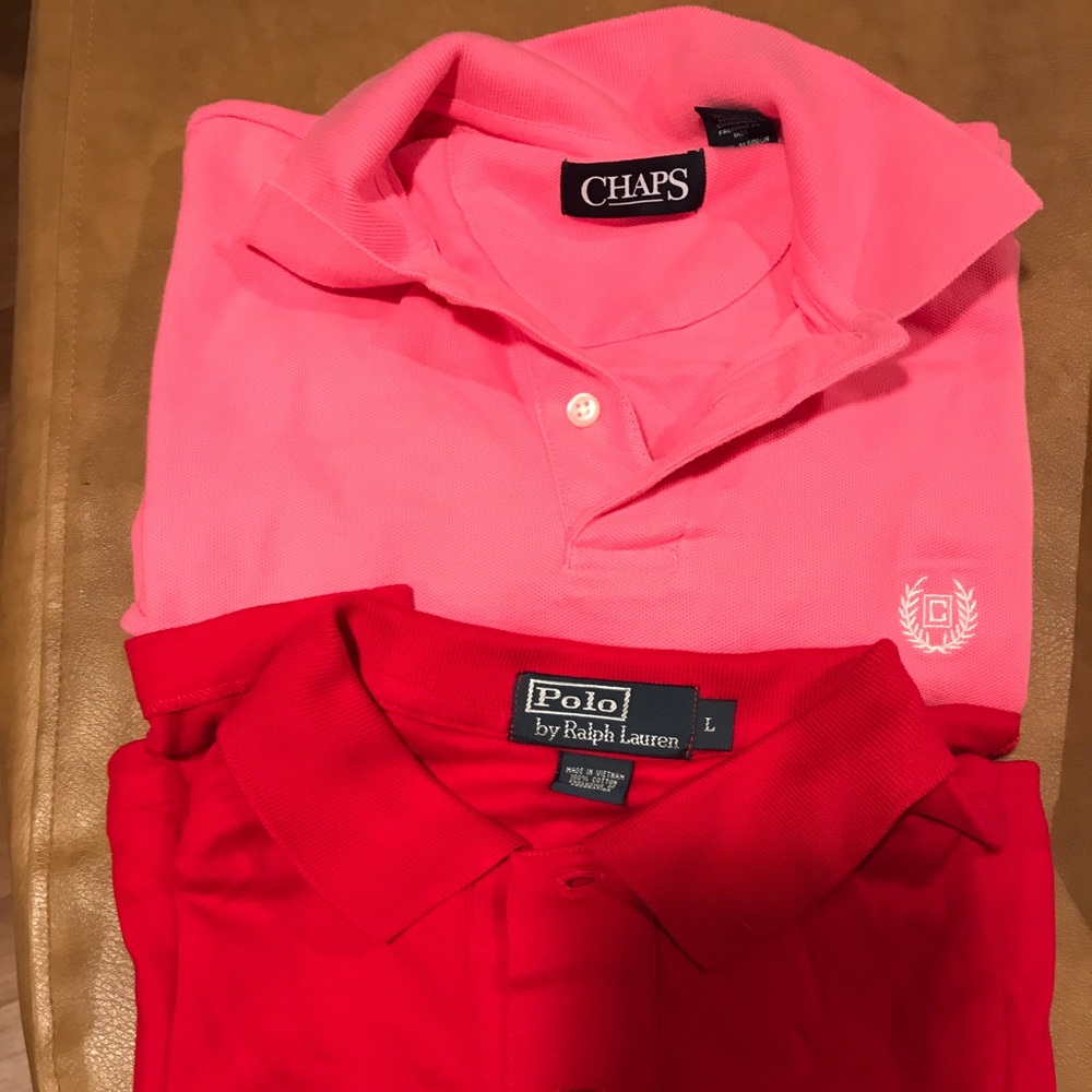2 MEN's POLO SHIRTS - 2 for the prize of one