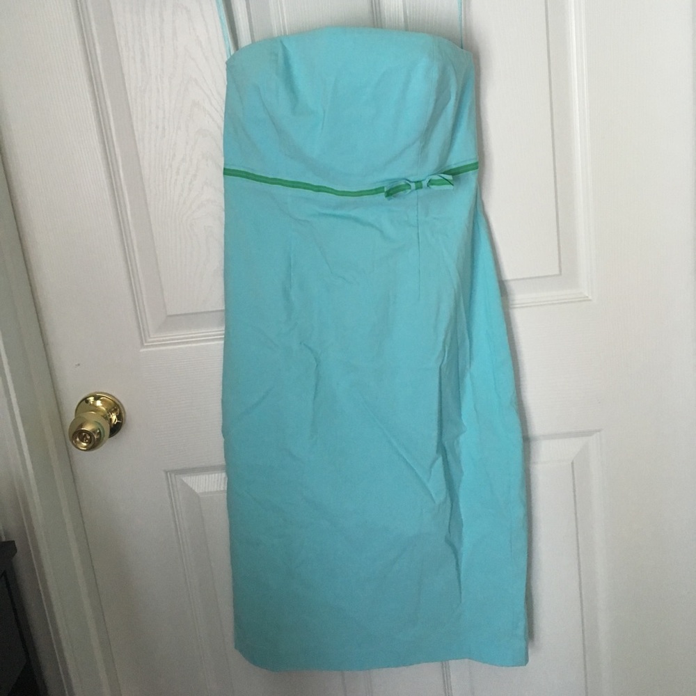 Blue Express Strapless Dress