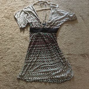 Medium Dress with built in brown belt