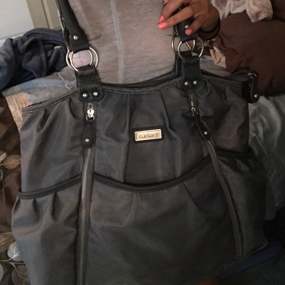 Carters- Baby shoulder bag- Charcoal Gray - Picture 4 of 5