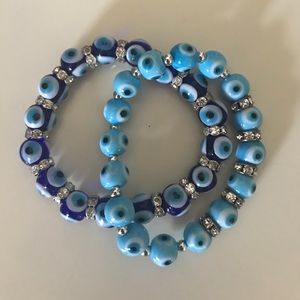 Evil eye bracelets