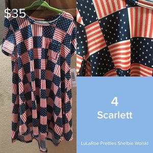 Nwt LuLaRoe kids Scarlett Dress