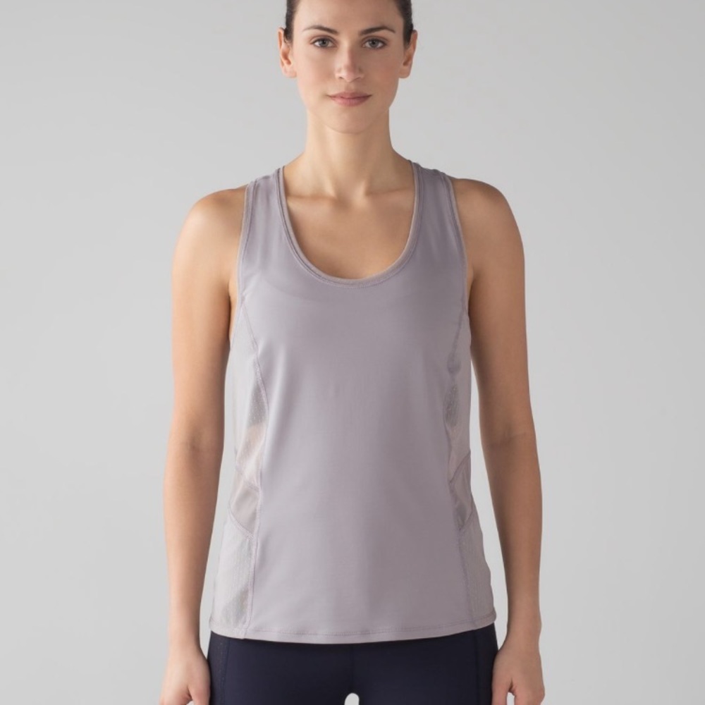 Lululemon Embodiment Tank in Dark Chrome