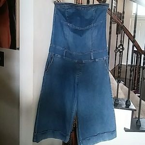 Halter Jean. Romper