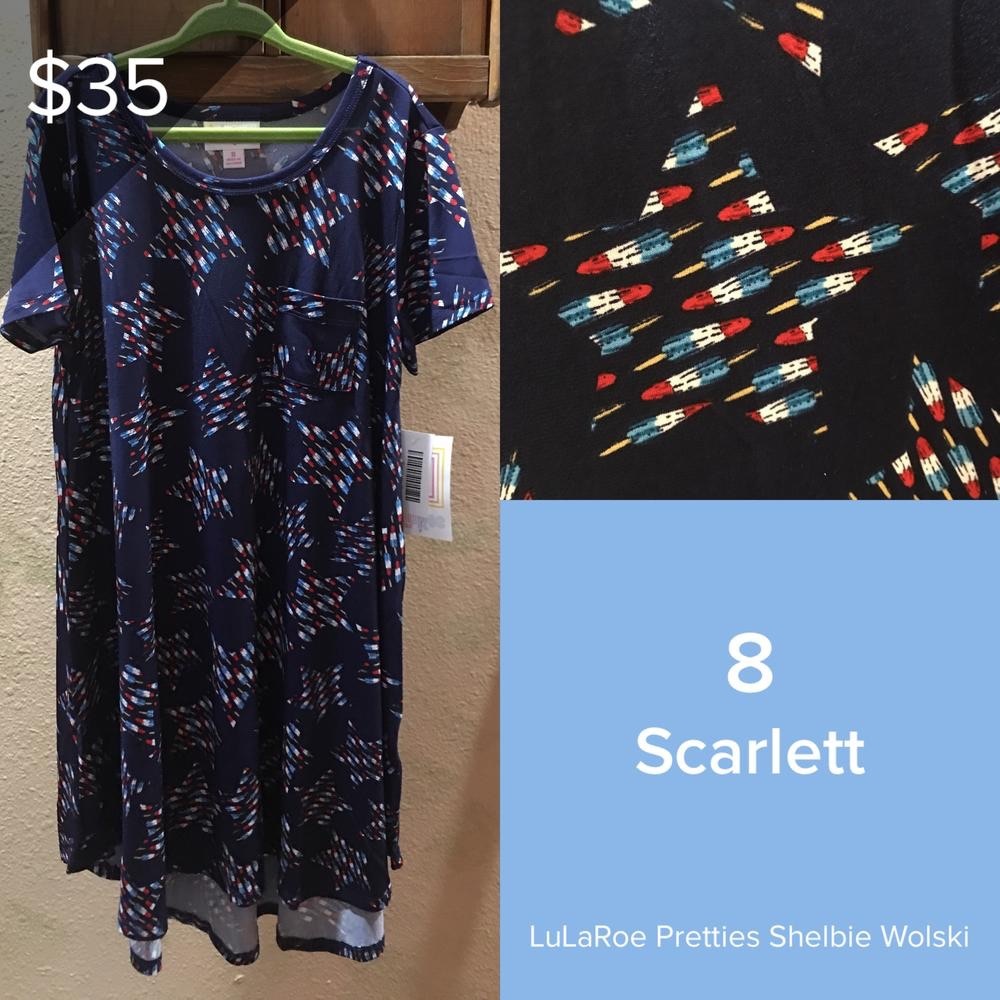 Nwt LuLaRoe kids Scarlett Dress
