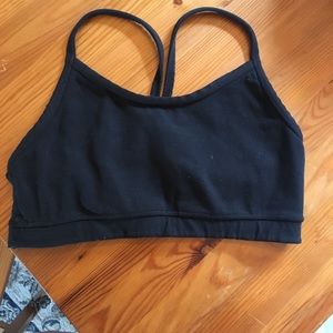 Lululemon black Flow Y Bra