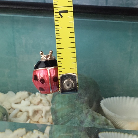 Last One ! Ladybug Earrings - Picture 6 of 7