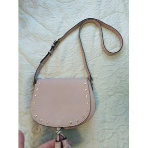 Victoria's Secret Pink Cross Body Tassel Purse