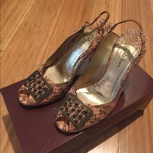Cole Haan Collection open toes heels