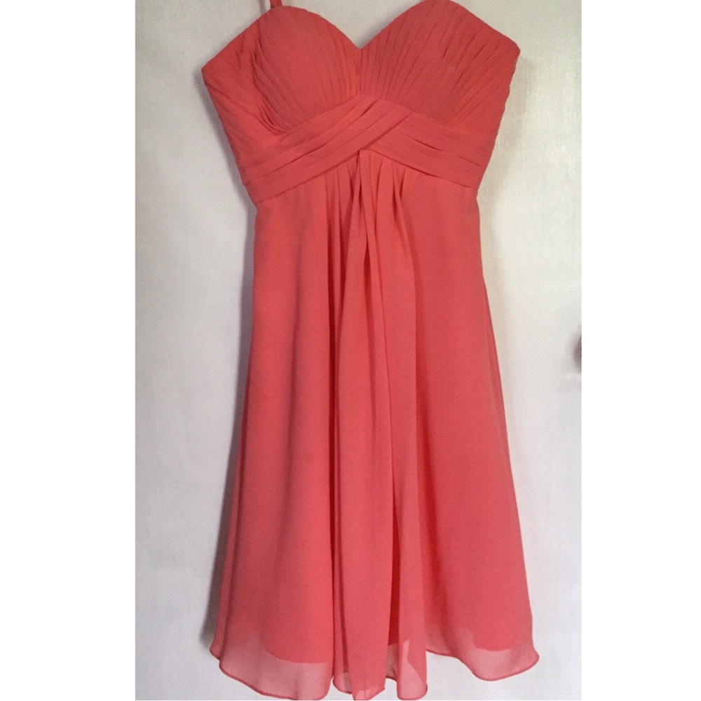 Coral Party Dress