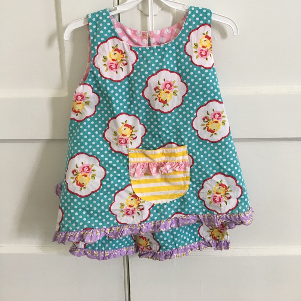 Beautiful Jelly The Pug Short Set