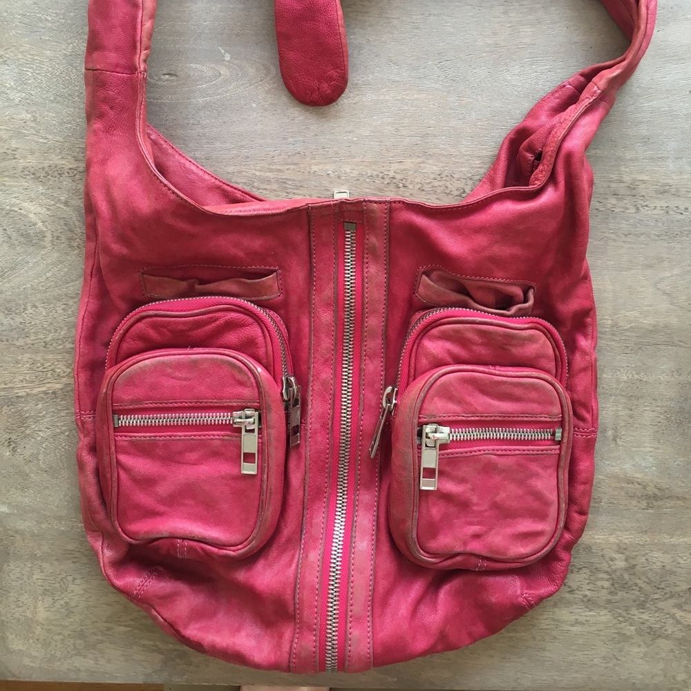 Alexander Wang Donna Shoulder Bag in red