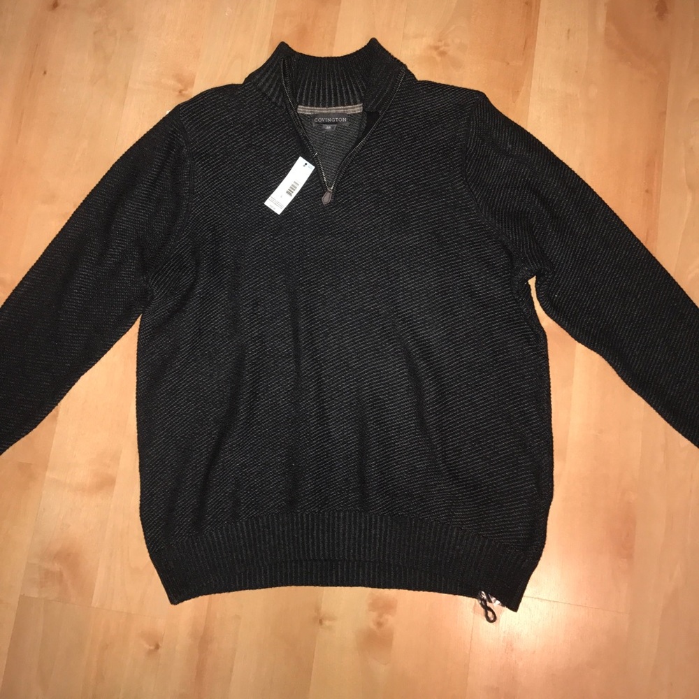 A sweater in perfect condition.
