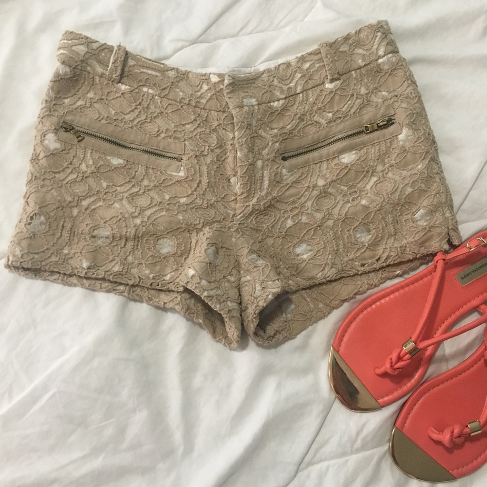 Rachel Roy lace shorts