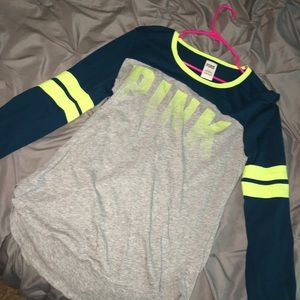 Pink long sleeve shirt