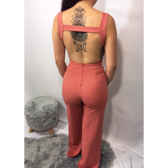 Lily Coral Jumpsuit - Picture 2 of 5