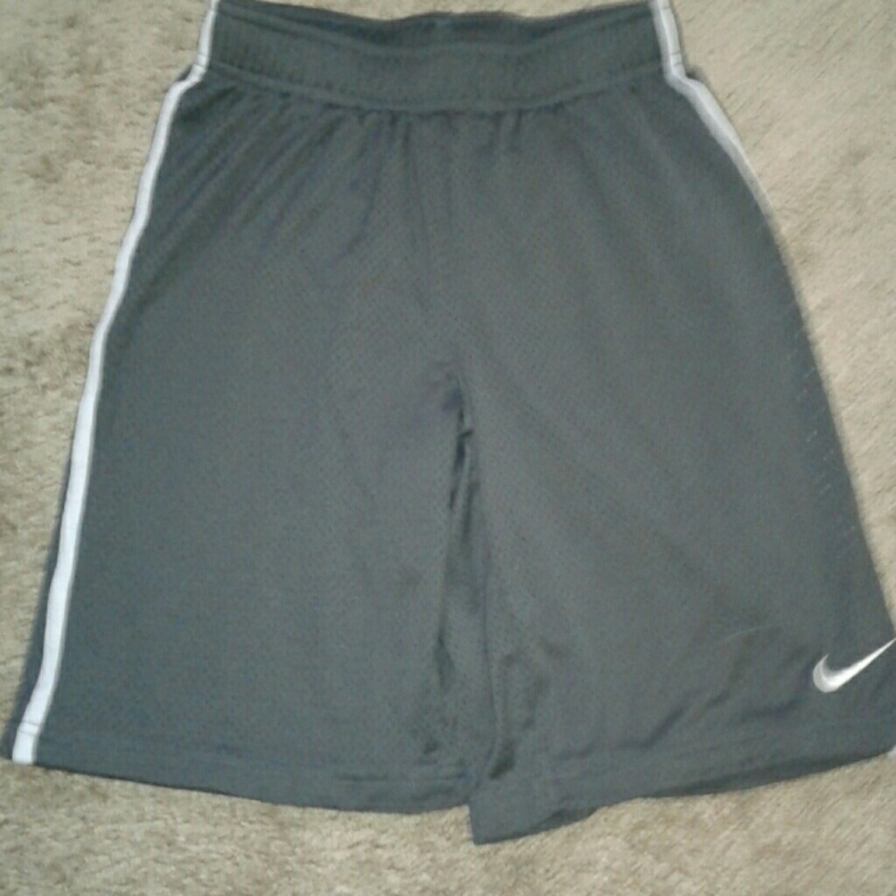 Silverish gray Nike shorts