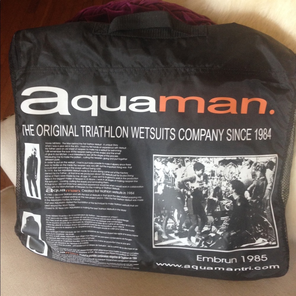 Aqua man wet suit