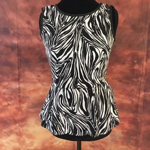 Willi Smith fit flare top size 4 euc
