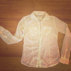 Sheen white button-up blouse