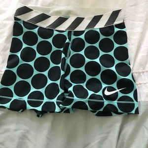 Nike pro compression shorts
