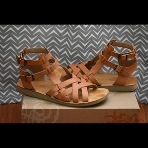 Gorgeous Leather Latigo Gladiator Sandals!