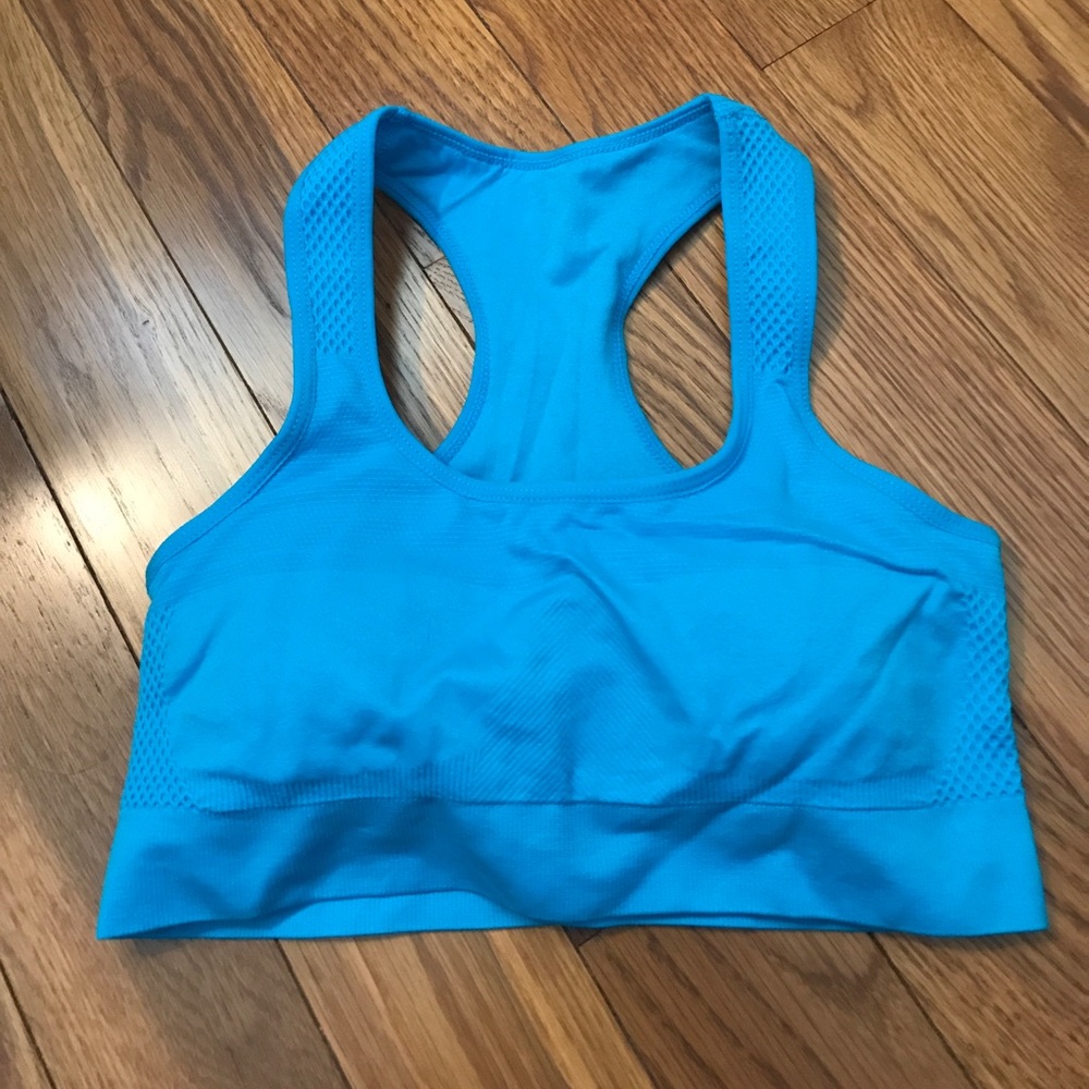 Blue Sports Bra