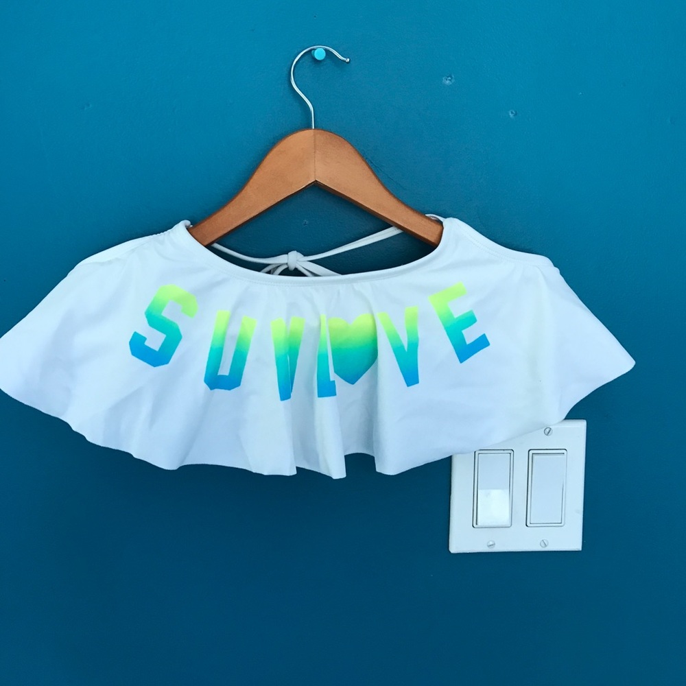 "Sun love" bikini top