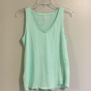 Teal tank top
