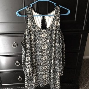 Cut off shoulder Charlotte Russe flower dress