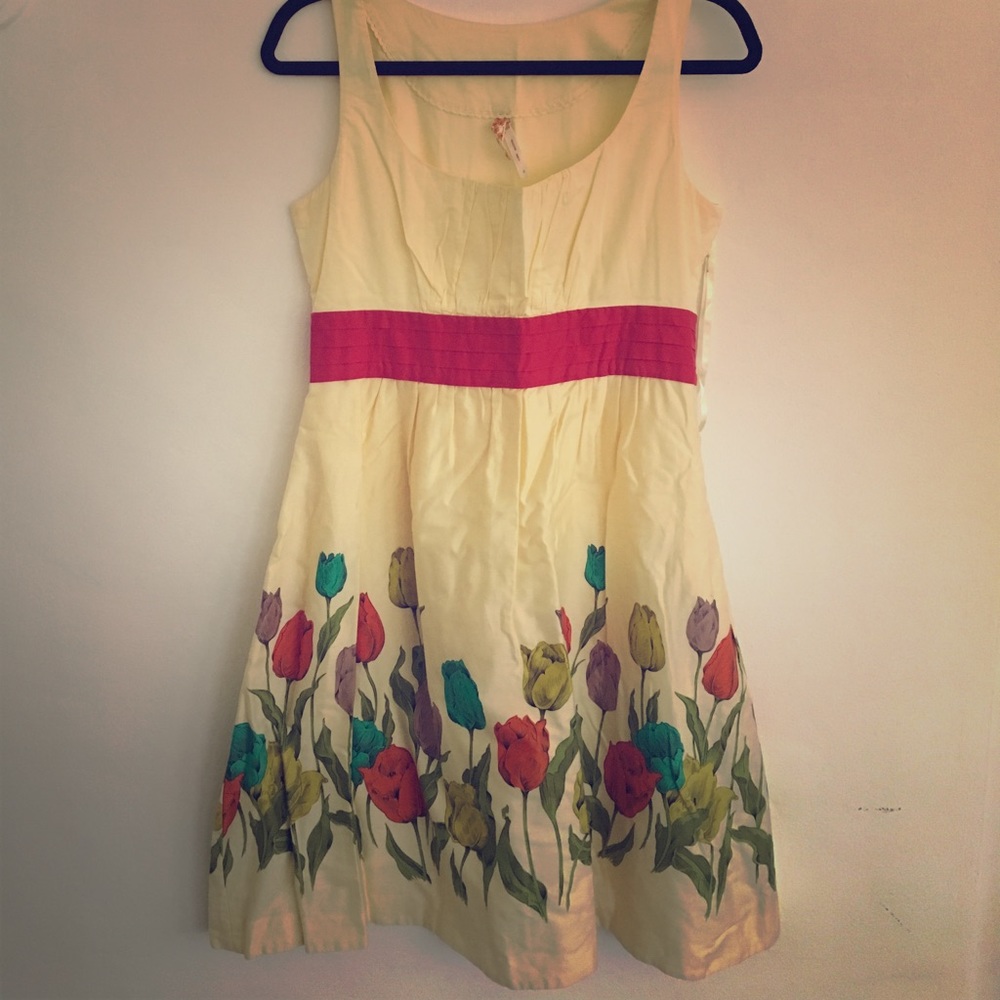 Maeve Flower Print Dress