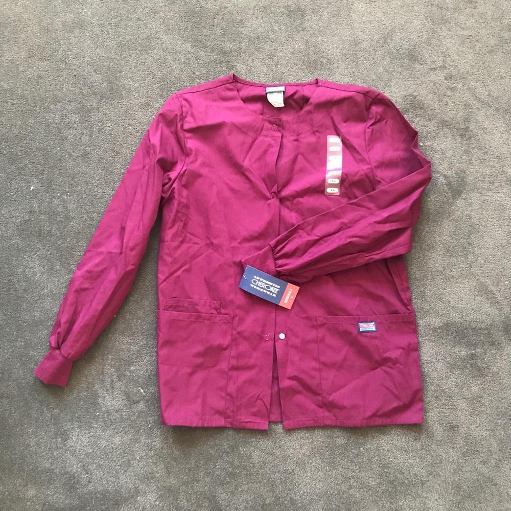 Nurse's scrub jacket
