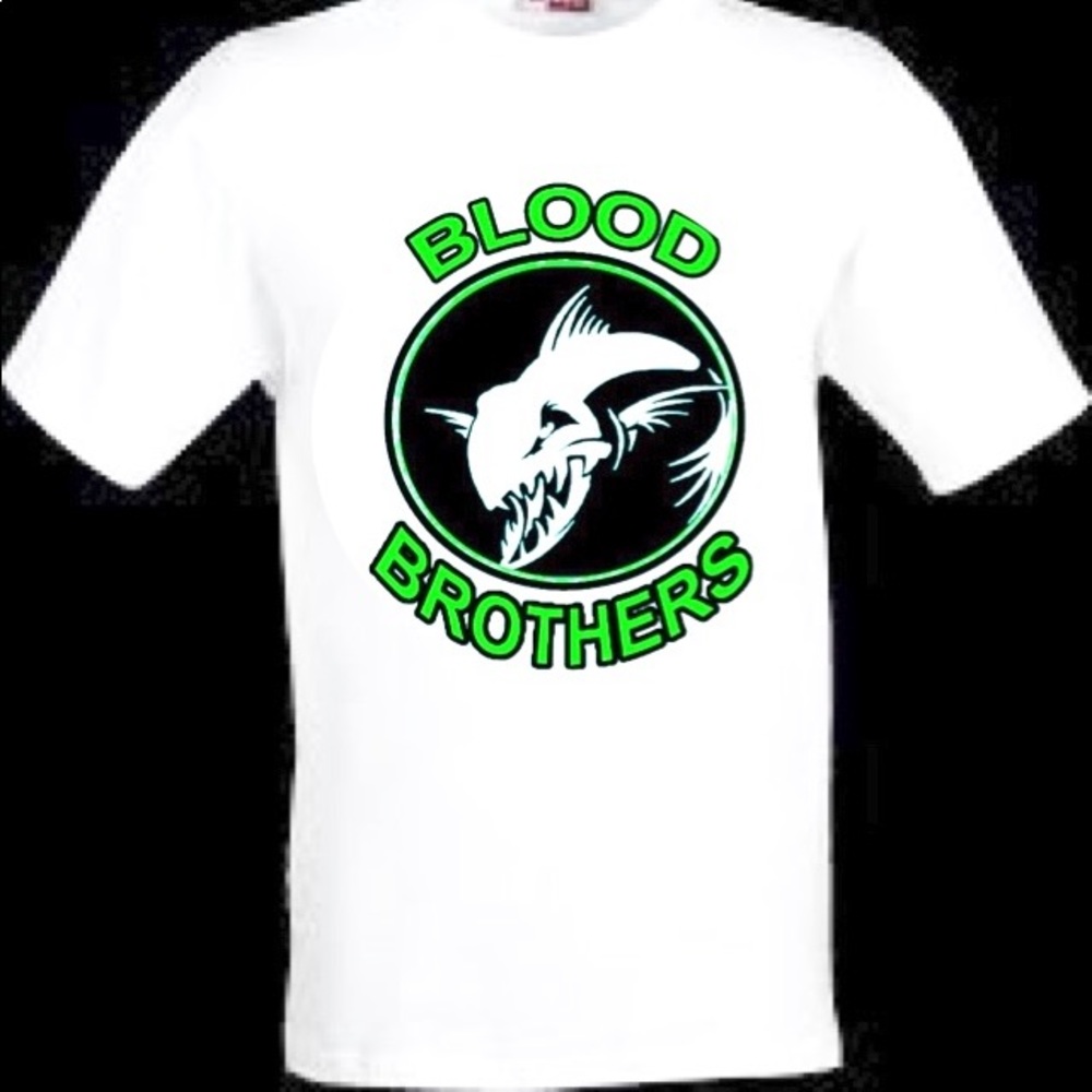 Blood brothers fishing shirt
