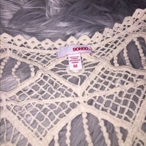 BONGO Tops - Lace Vest BONGO Tops - Lace Vest