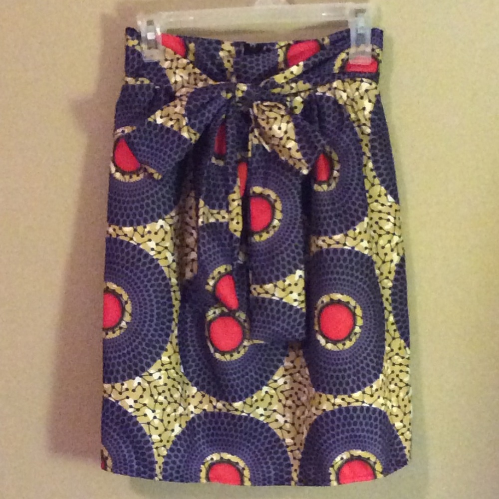 Women's African print skirt