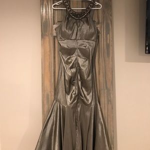 Mermaid evening gown
