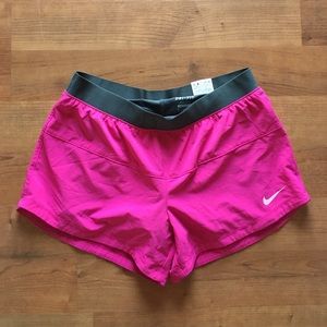 NIKE dri-fit shorts pink/gray
